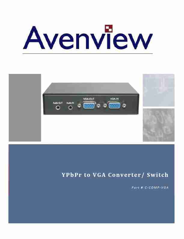 Avenview Stereo System C-COMP-VGA-page_pdf